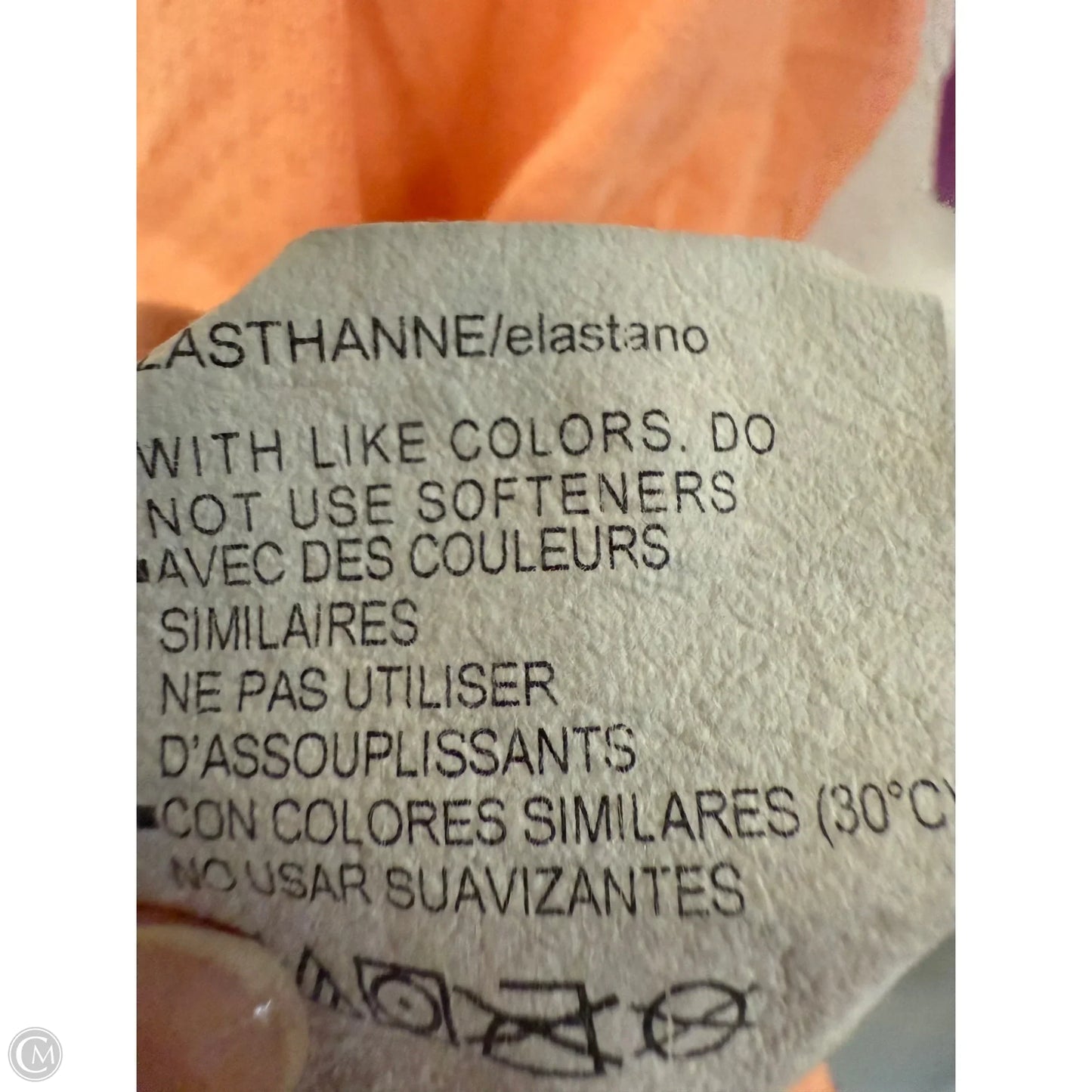 Athletic Tank Top By Under Armour In Orange, Size: Xl