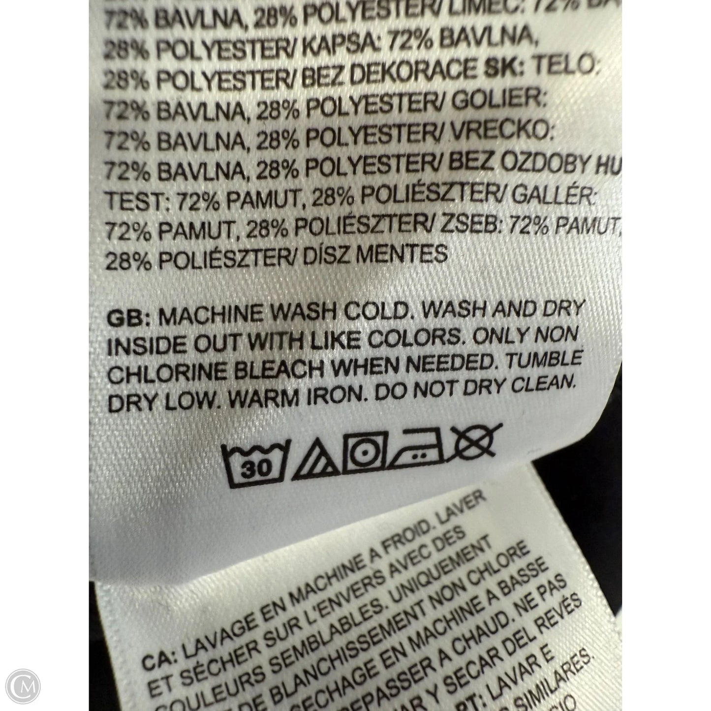 Athletic Top Long Sleeve Crewneck By The North Face In Black, Size: M