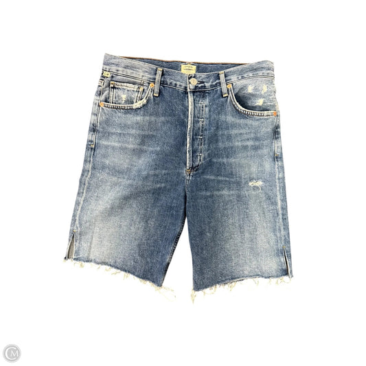 Shorts By Citizens Of Humanity In Blue Denim, Size: 6