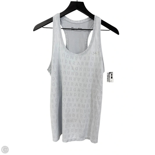 Athletic Tank Top By Under Armour In Grey, Size: M