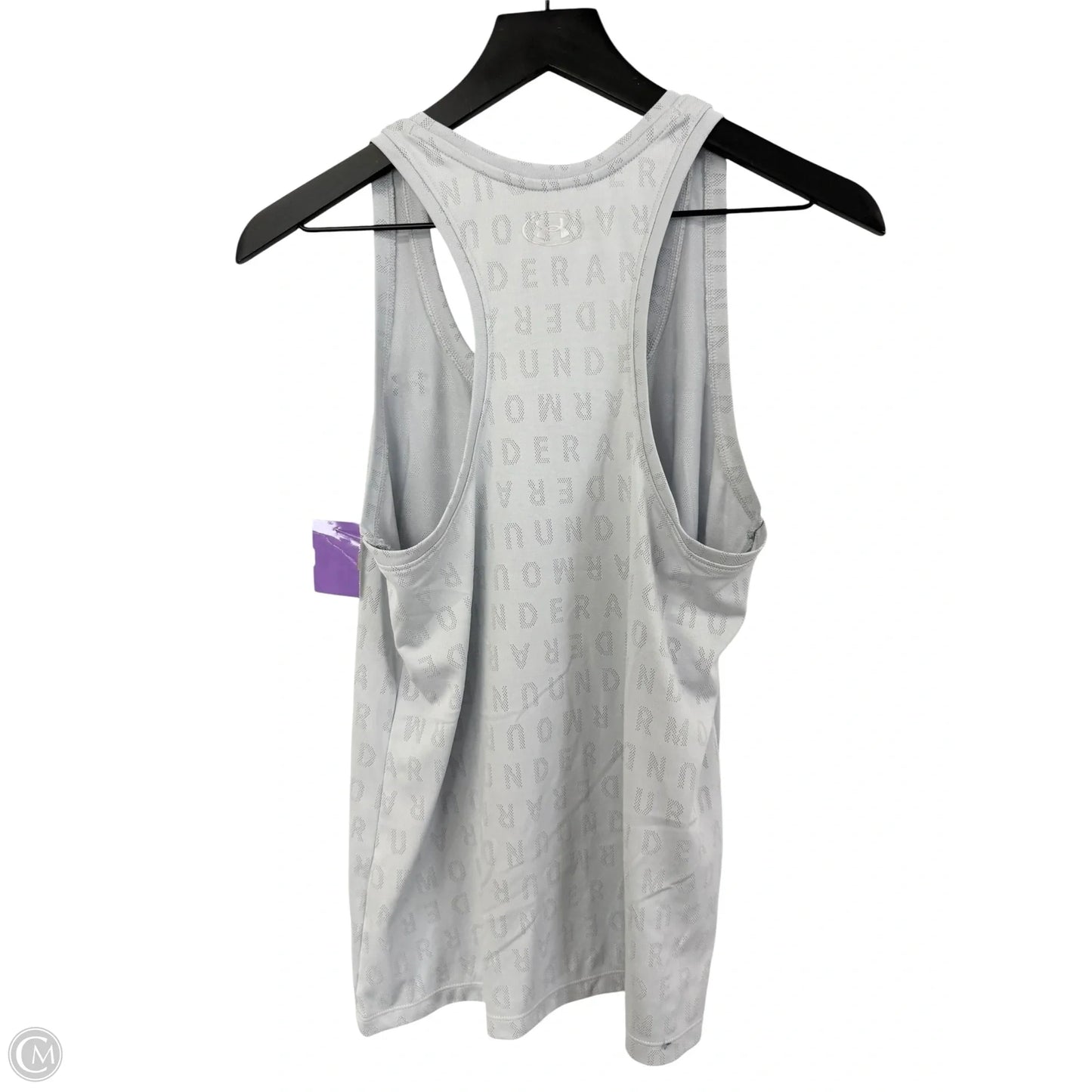 Athletic Tank Top By Under Armour In Grey, Size: M
