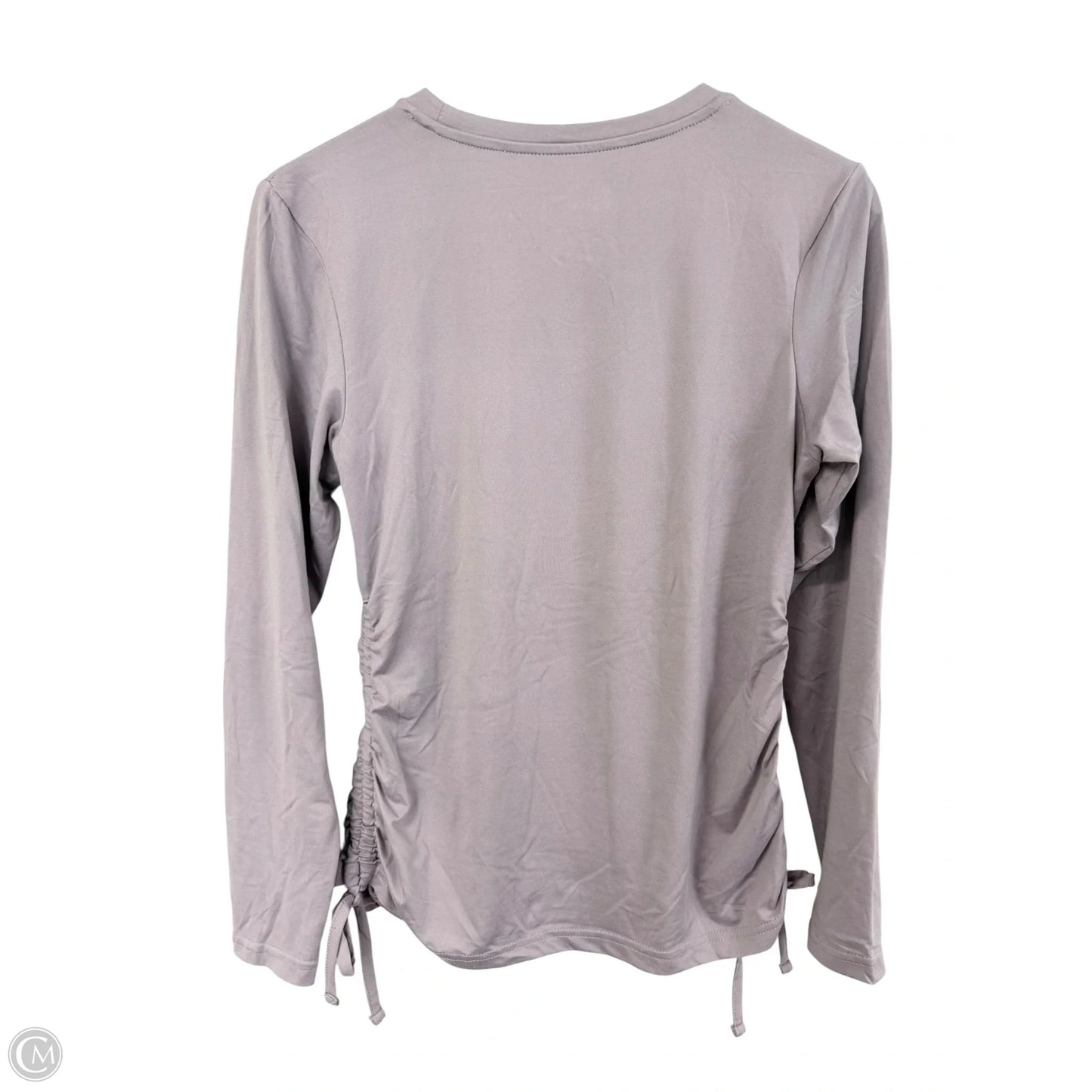 Athletic Top Long Sleeve Crewneck By Cme In Purple, Size: M