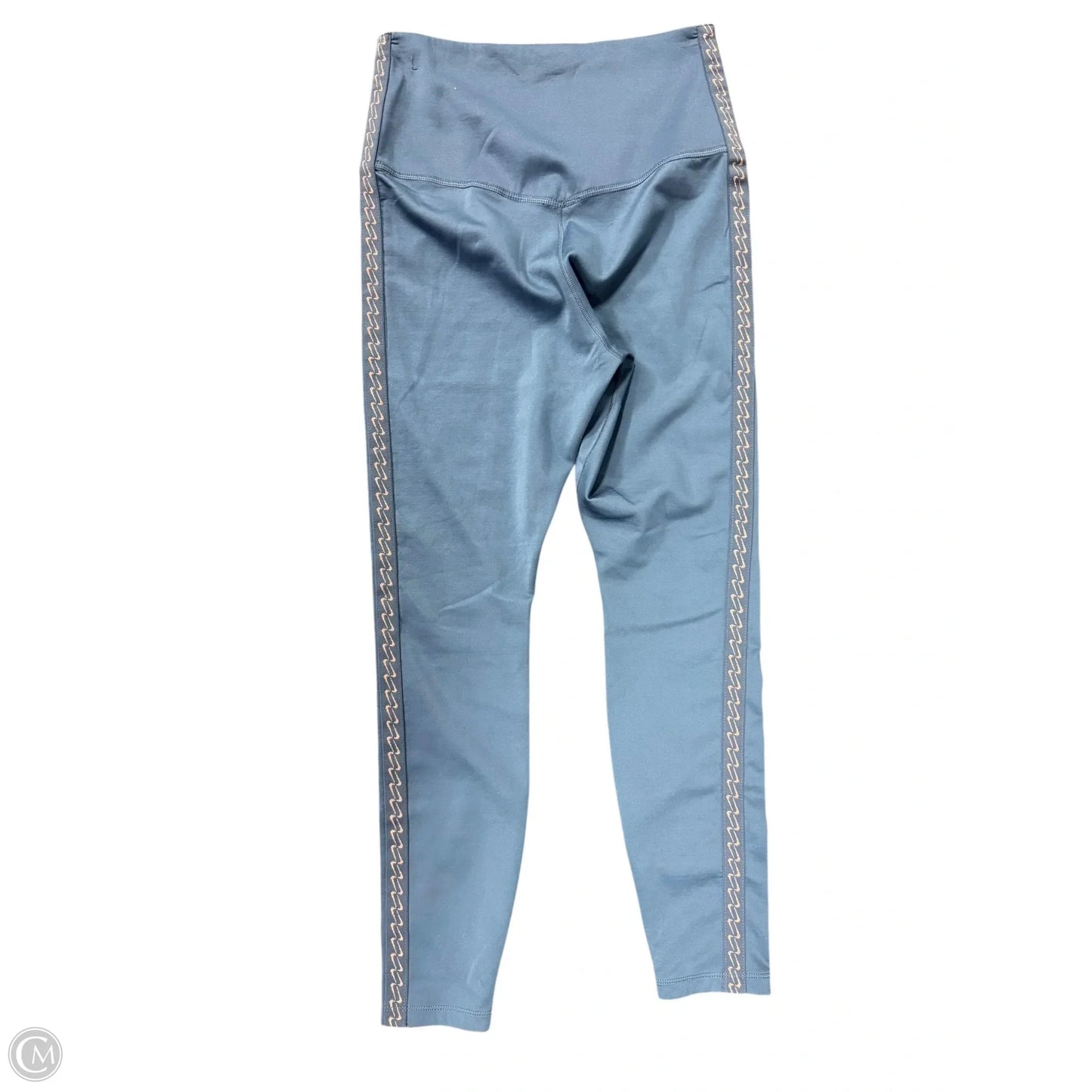 Athletic Leggings By Nike Apparel In Blue, Size: M