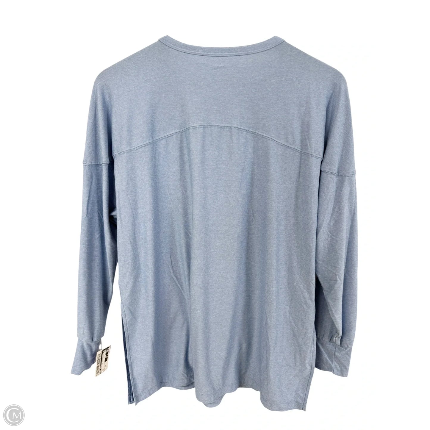 Athletic Top Long Sleeve Crewneck By Old Navy In Blue, Size: Xs