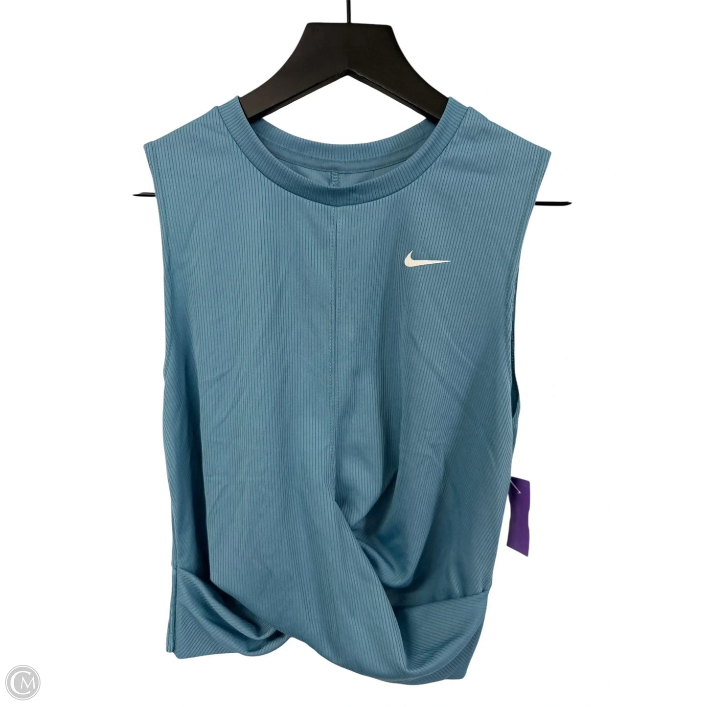 Athletic Tank Top By Nike Apparel In Blue, Size: S