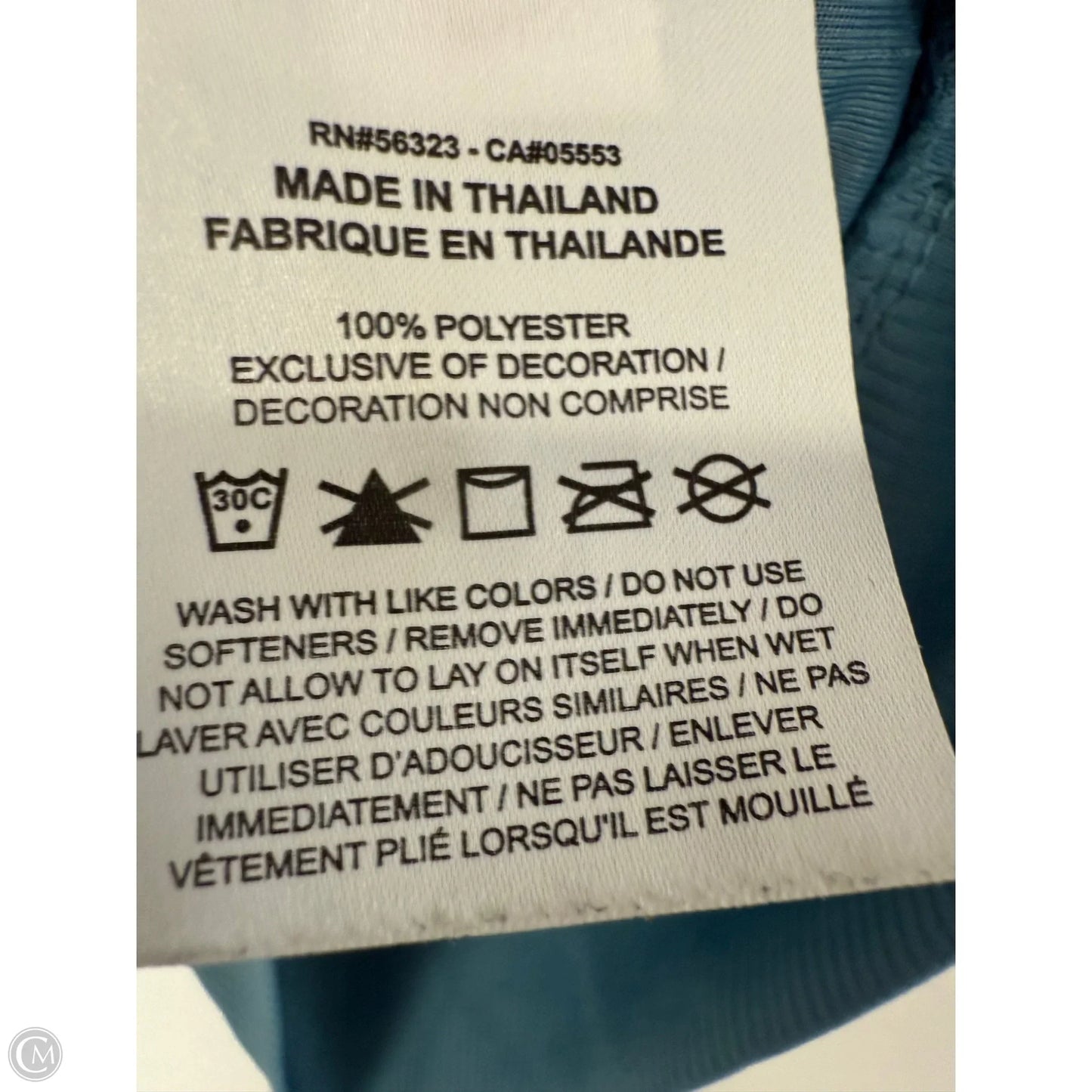 Athletic Tank Top By Nike Apparel In Blue, Size: S