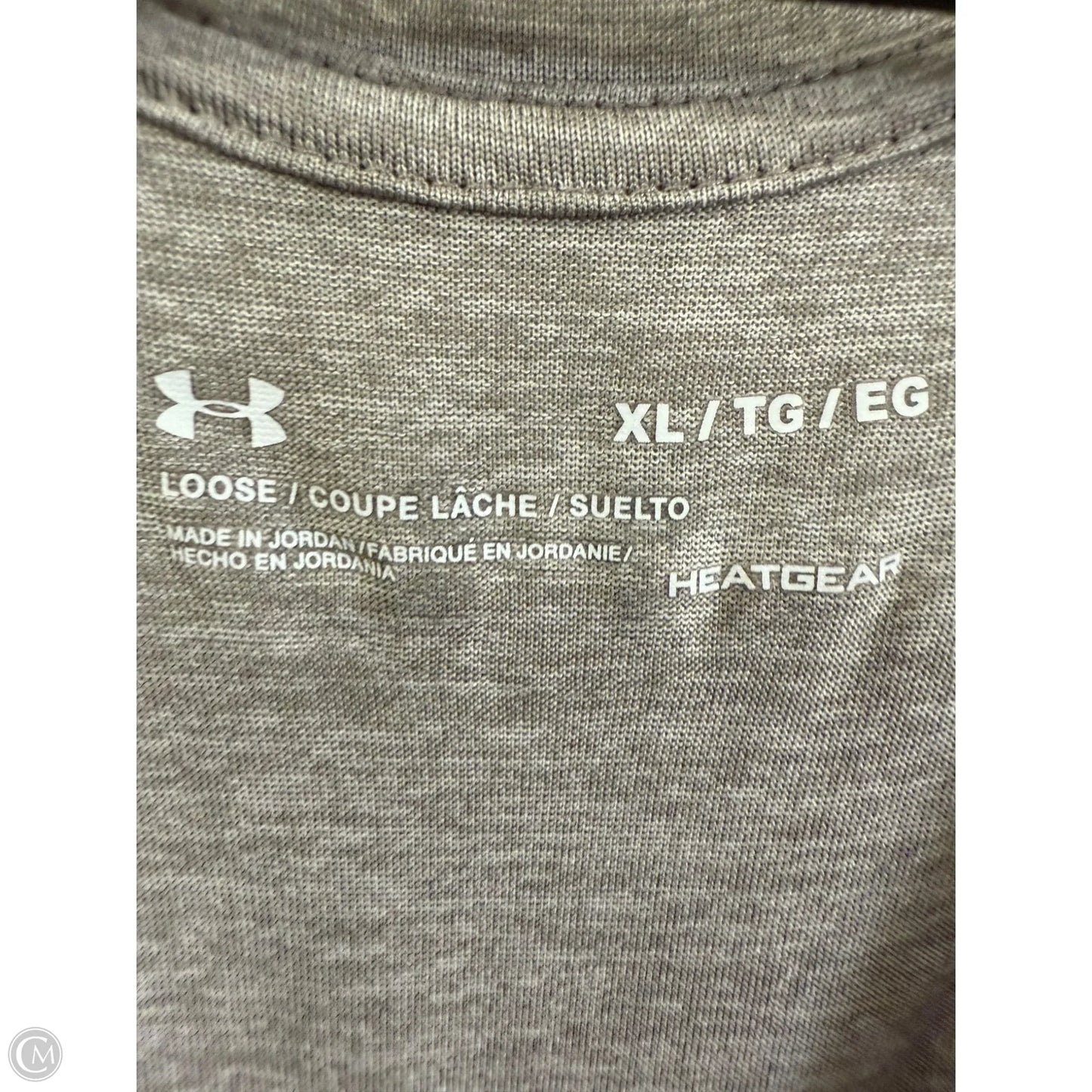 Athletic Tank Top By Under Armour In Grey, Size: Xl