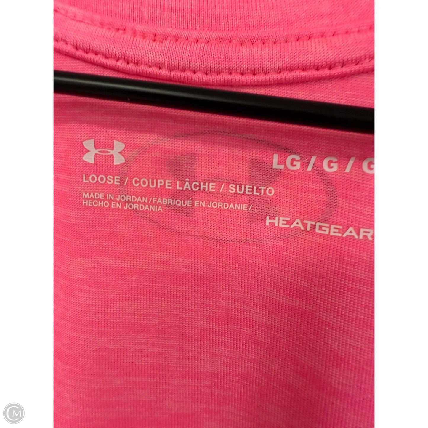 Athletic Tank Top By Under Armour In Pink, Size: L