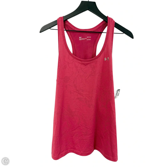 Athletic Tank Top By Under Armour In Pink, Size: L