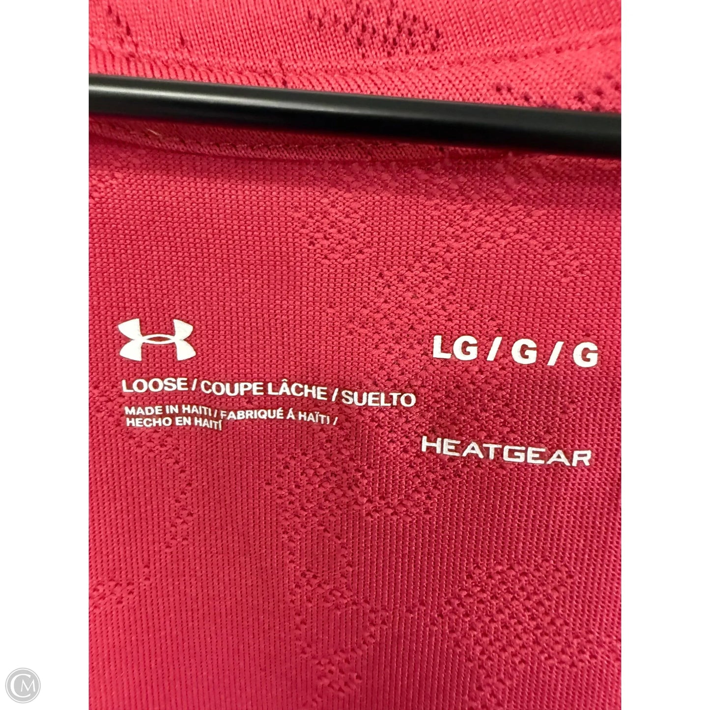 Athletic Tank Top By Under Armour In Pink, Size: L