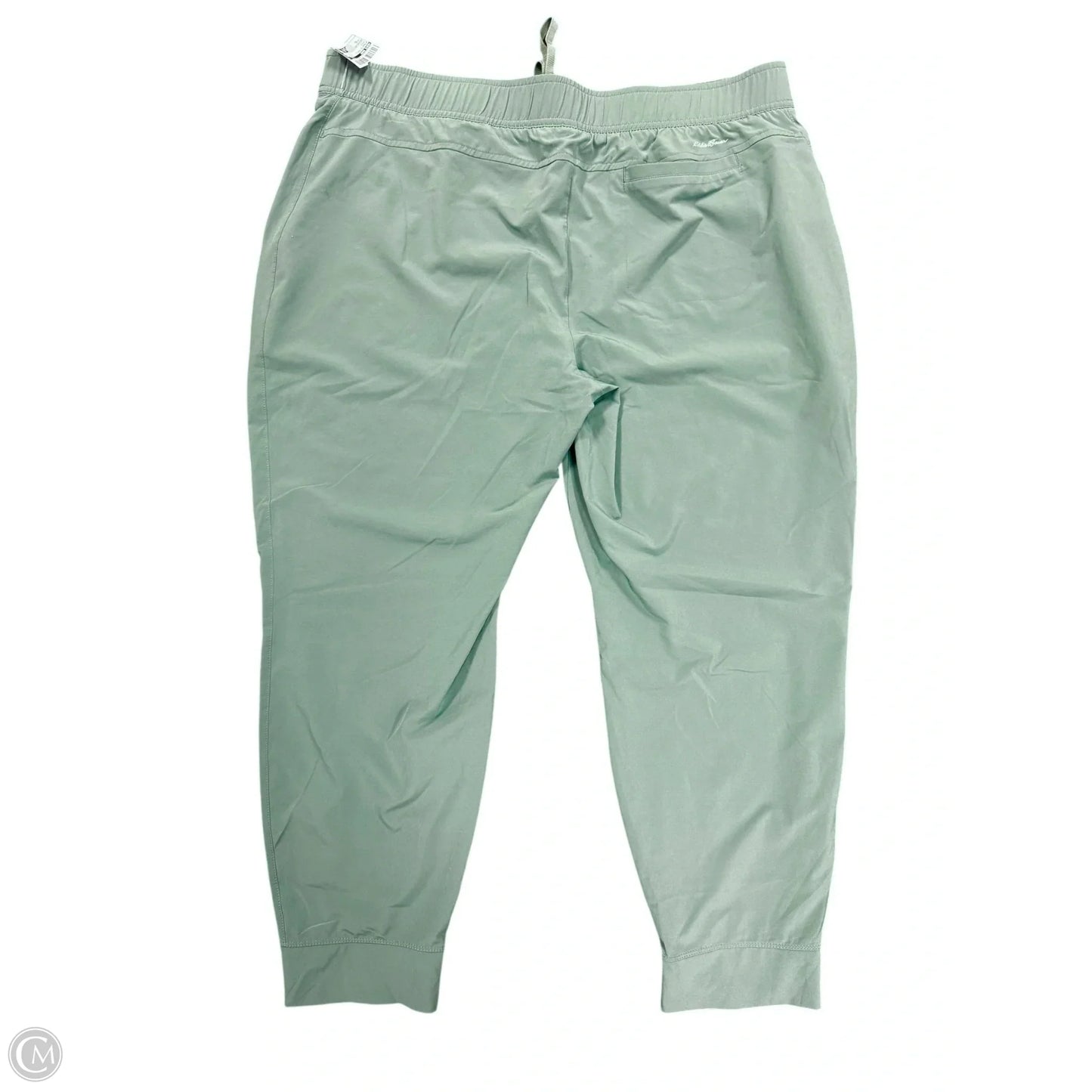 Athletic Pants By Eddie Bauer In Green, Size: Xl