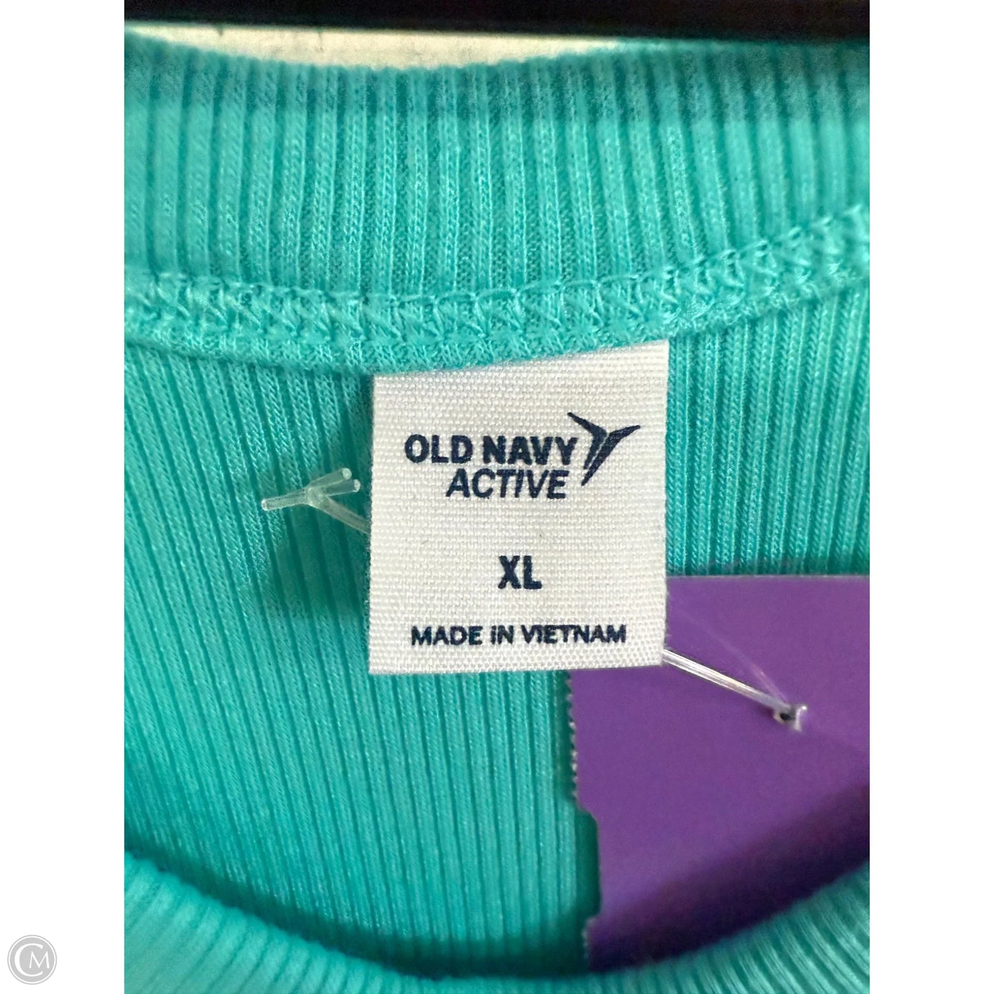 Athletic Tank Top By Old Navy In Aqua, Size: Xl