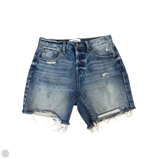 Shorts By Pistola In Blue Denim, Size: 2