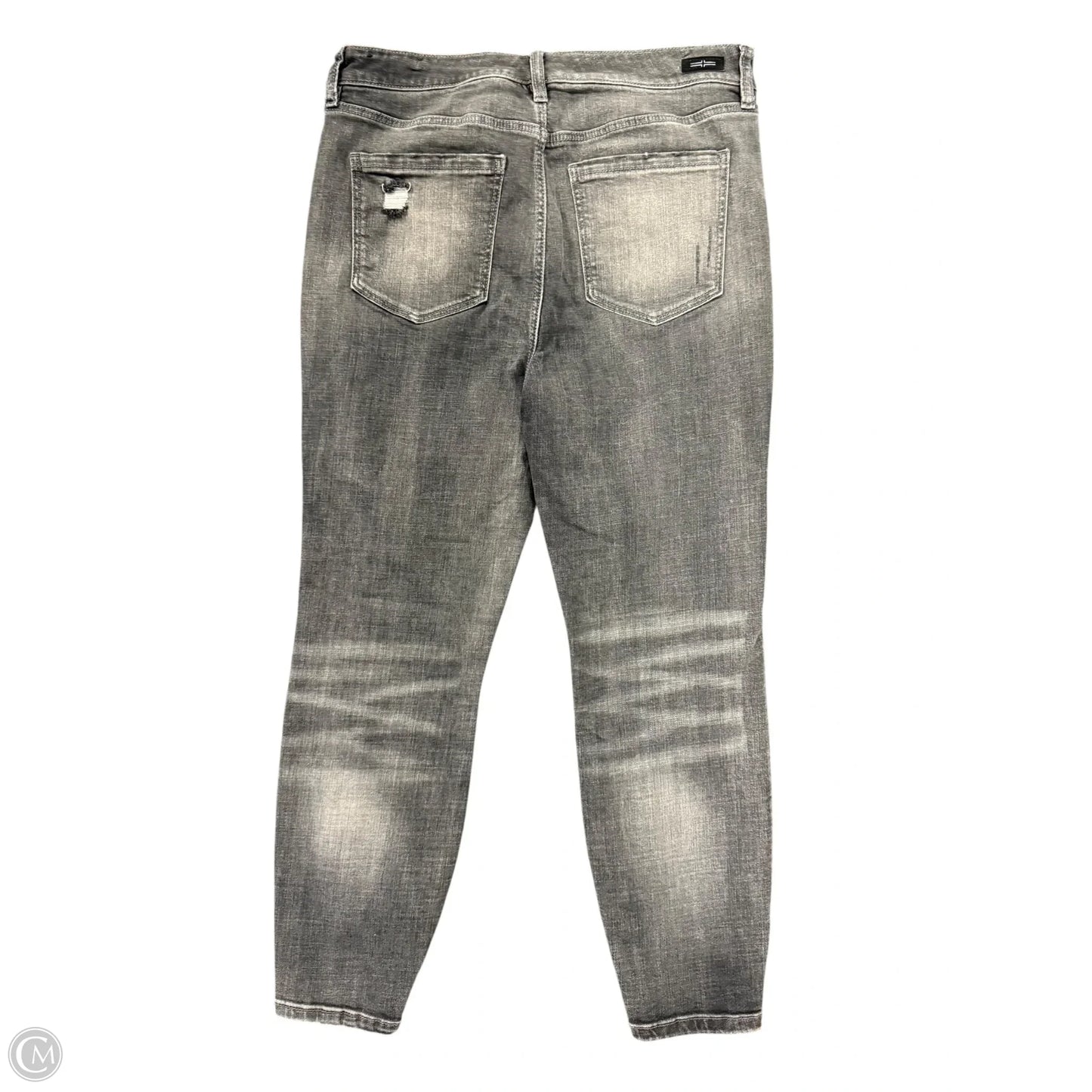 Jeans Skinny By Liverpool In Black Denim, Size: 6