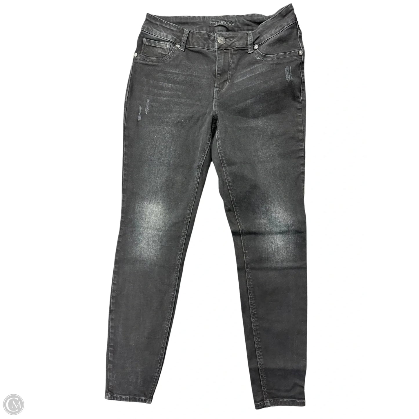 Jeans Skinny By Maurices In Black, Size: M