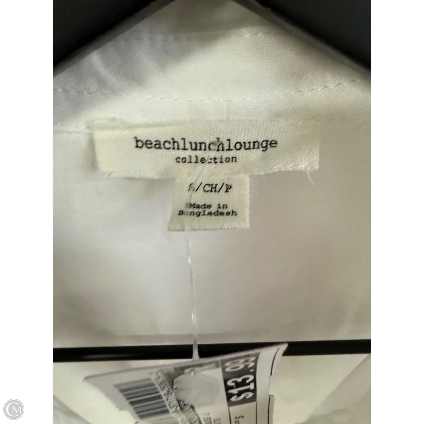 Blouse Long Sleeve By Beachlunchlounge In White, Size: S