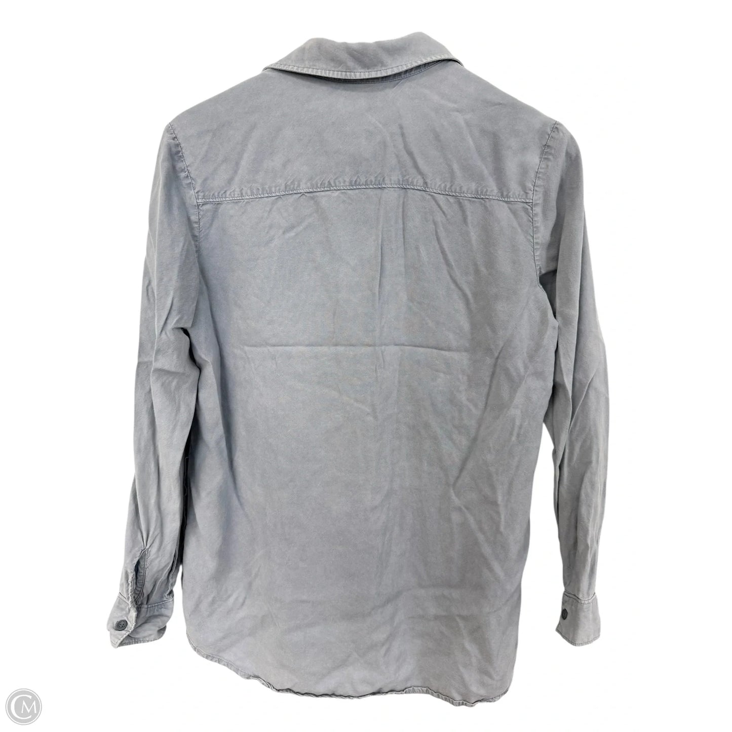 Blouse Long Sleeve By Cloth & Stone In Blue, Size: S