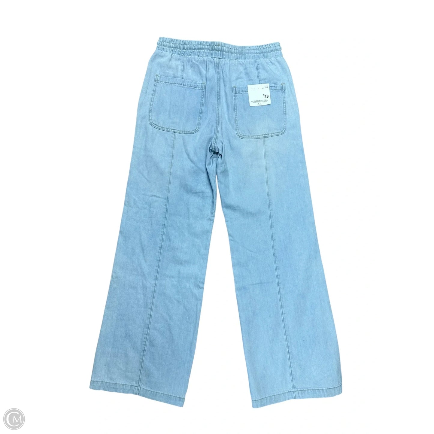 Jeans Wide Leg By Kancan In Blue Denim, Size: 10