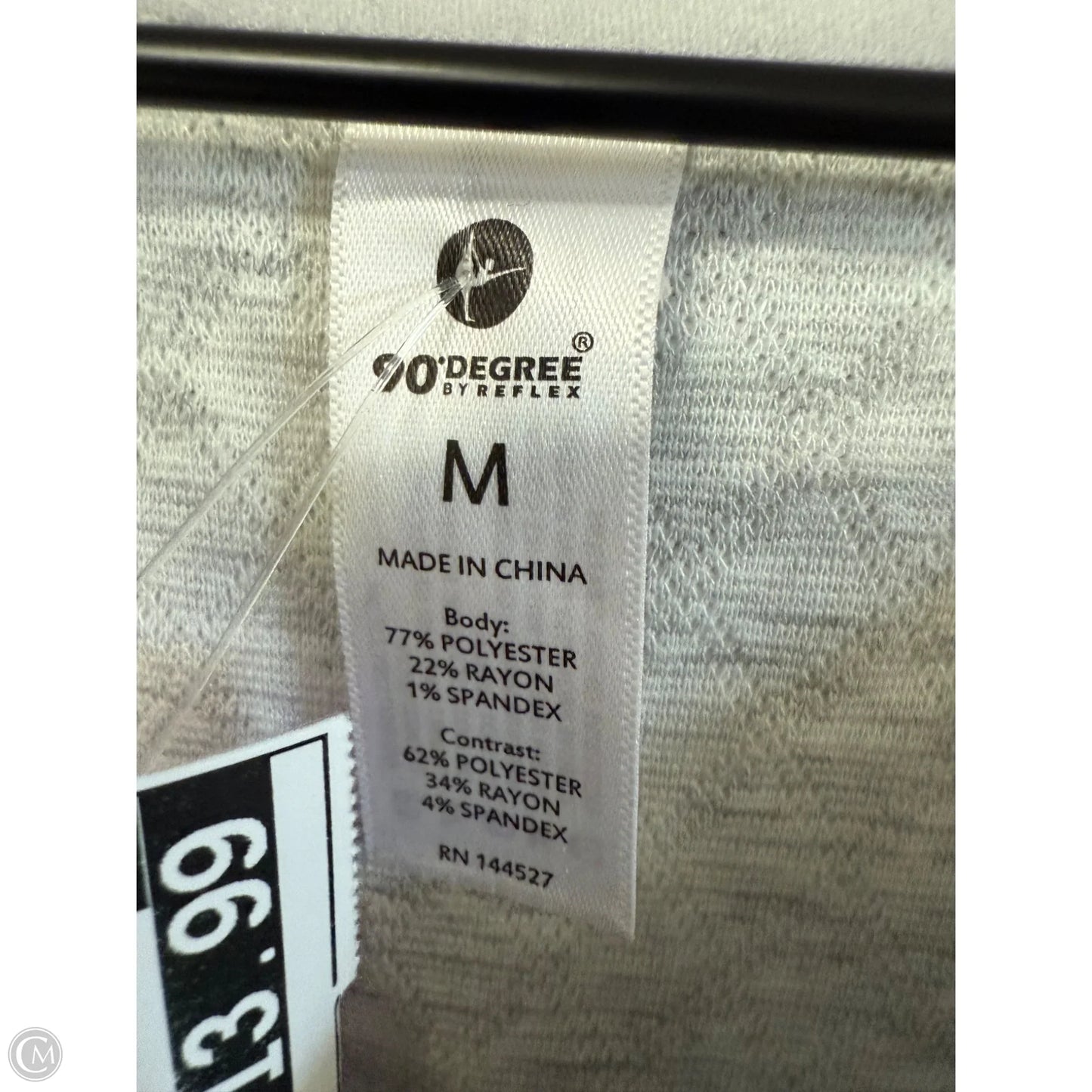 Sweatshirt Crewneck By 90 Degrees By Reflex In Grey, Size: M