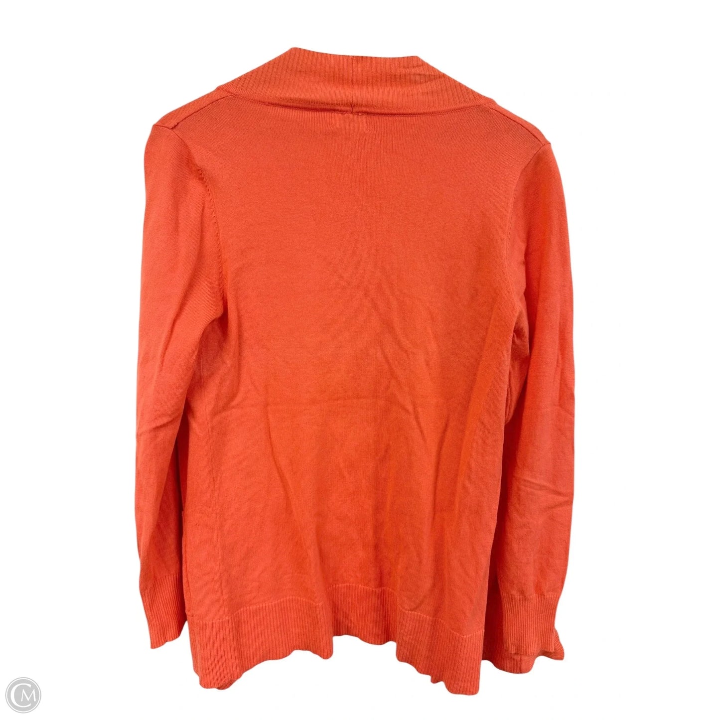 Cardigan By Clothes Mentor In Orange, Size: L