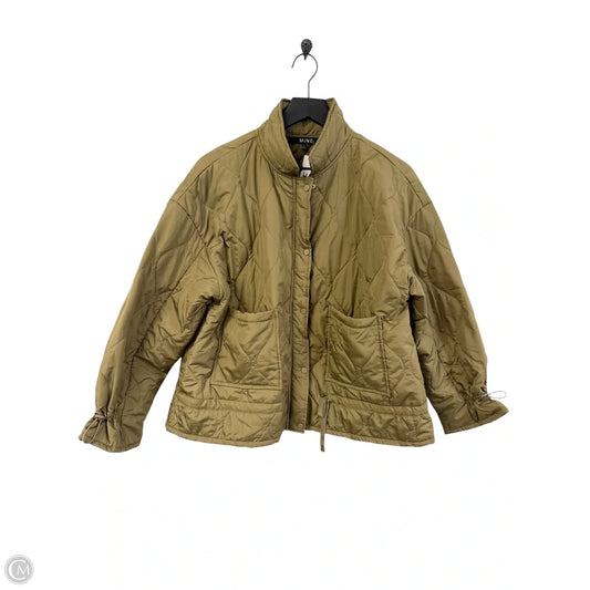 Jacket Puffer & Quilted By Mine In Green, Size: L