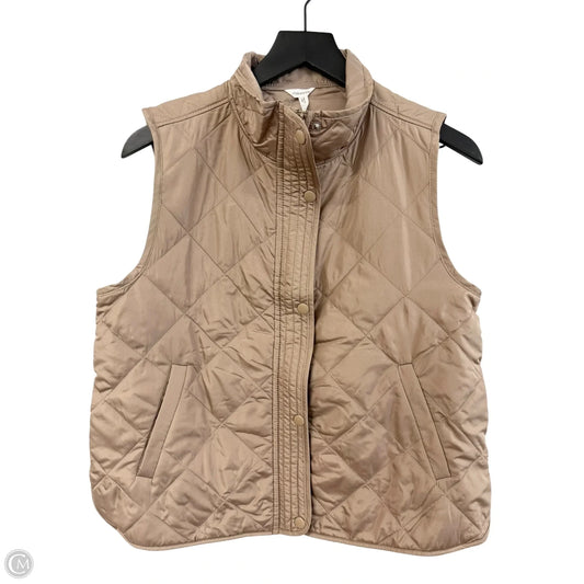 Vest Puffer & Quilted By Maurices In Beige, Size: S