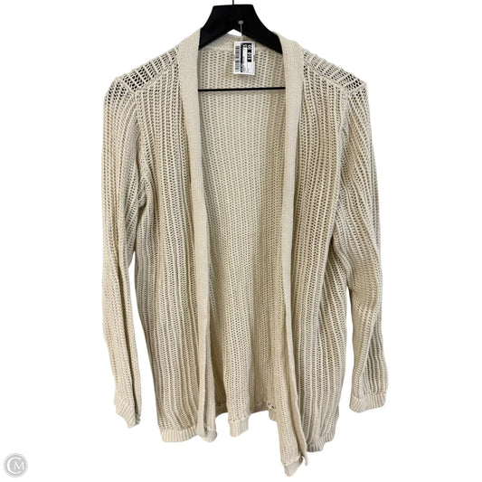 Sweater Cardigan By Old Navy In Cream, Size: L