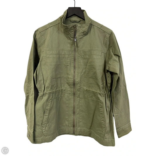 Jacket Utility By Gap In Green, Size: S