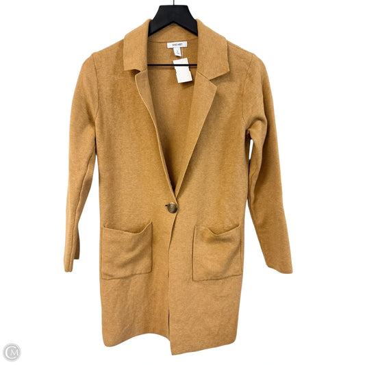 Cardigan By Nine West Apparel In Yellow, Size: S