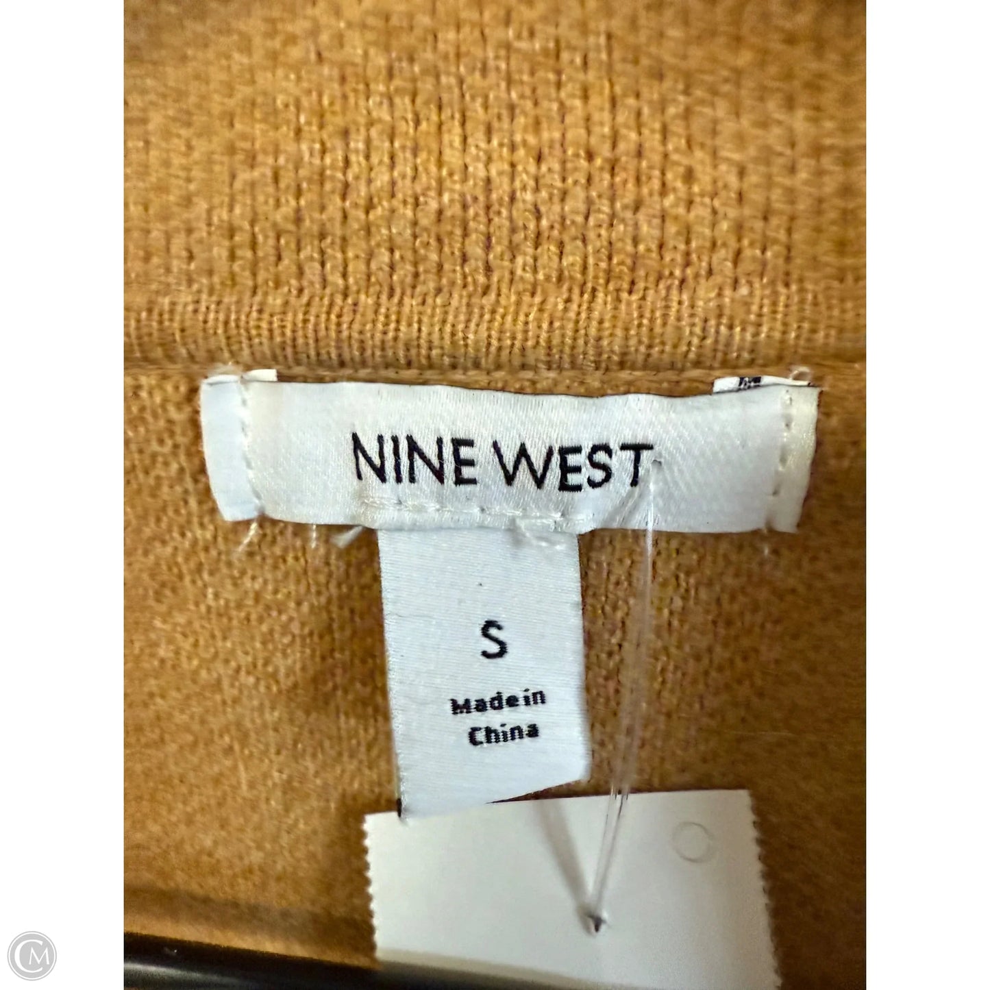 Cardigan By Nine West Apparel In Yellow, Size: S