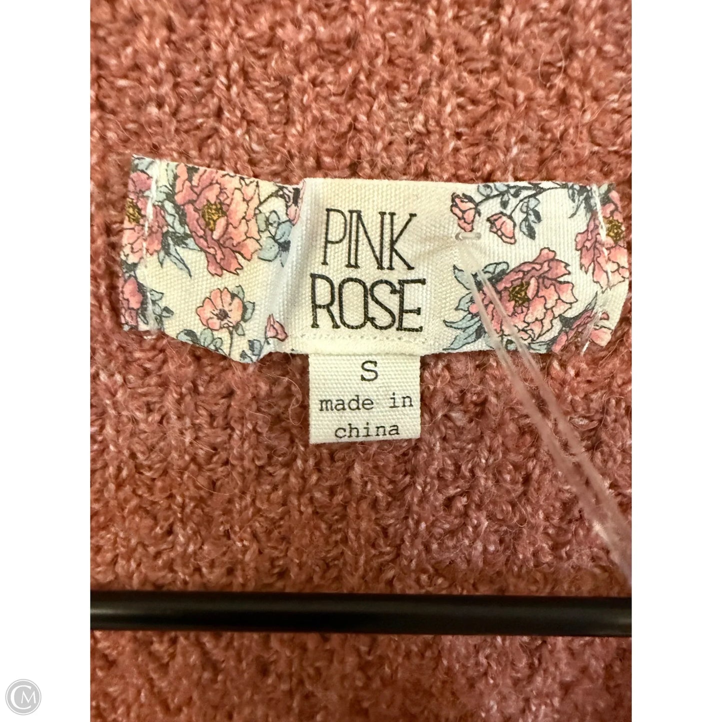 Sweater By Pink Rose In Pink, Size: S