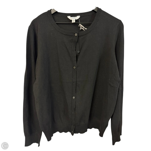 Cardigan By Time And Tru In Black, Size: Xs