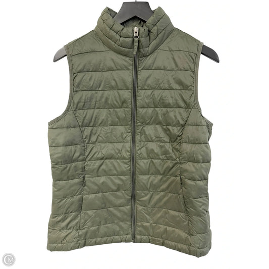 Vest Puffer & Quilted By Amazon Essentials In Green, Size: M