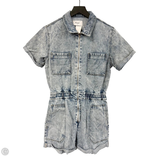 Romper By Kancan In Blue Denim, Size: M