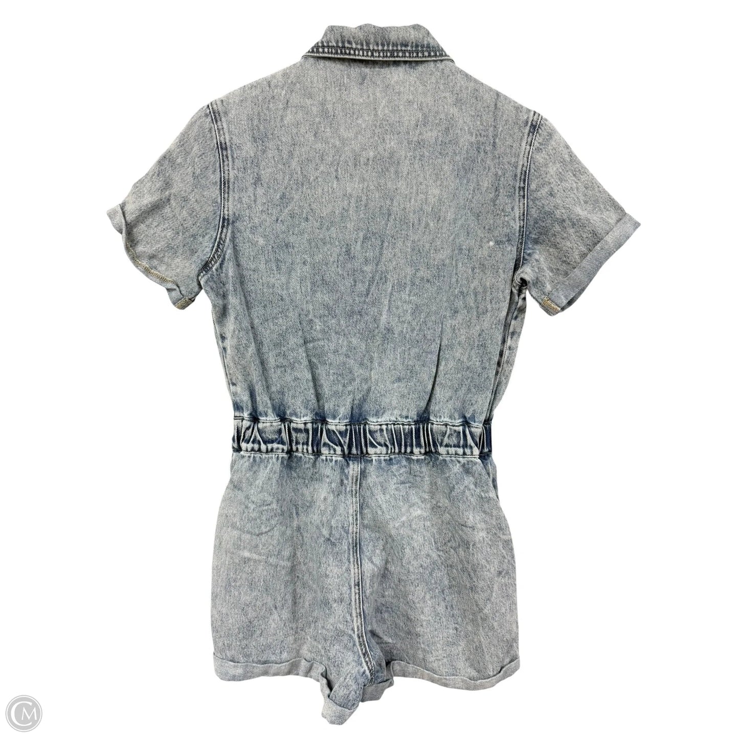Romper By Kancan In Blue Denim, Size: M