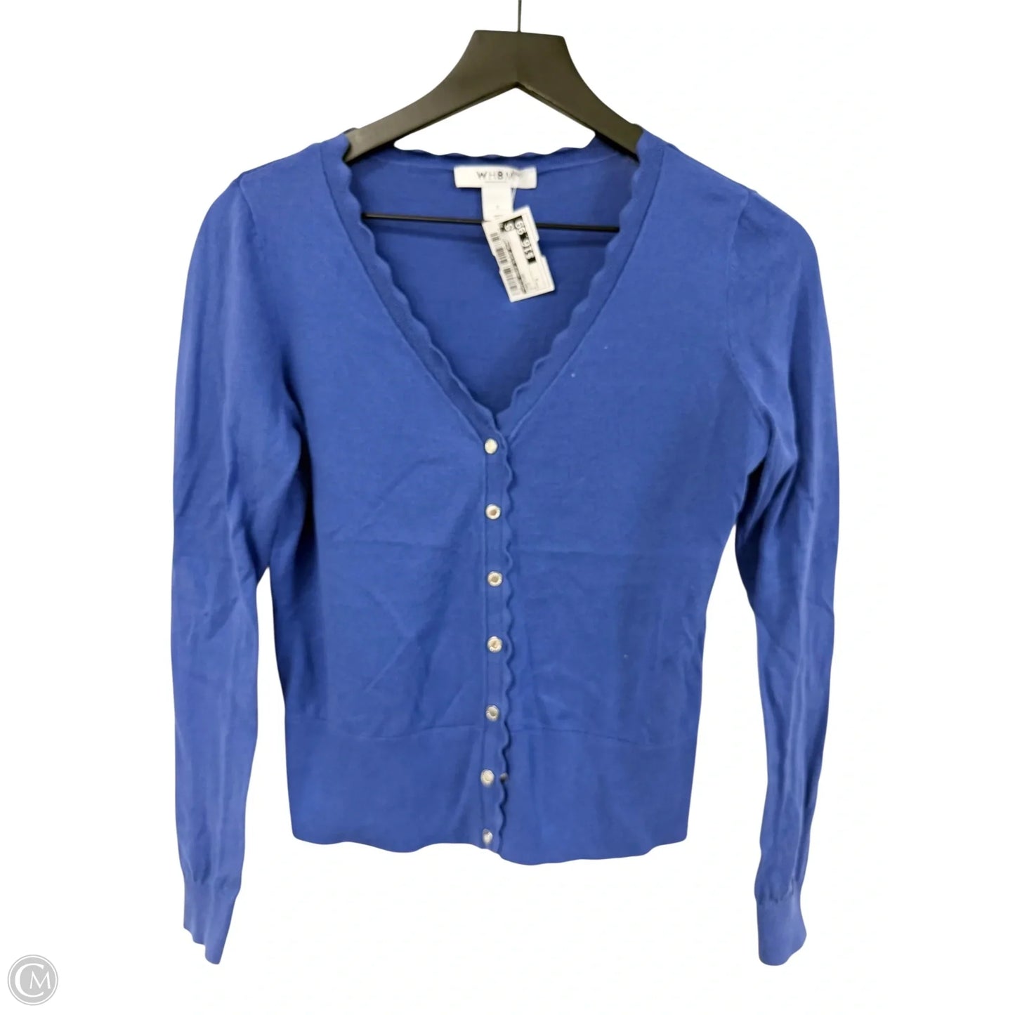 Cardigan By White House Black Market In Blue, Size: S