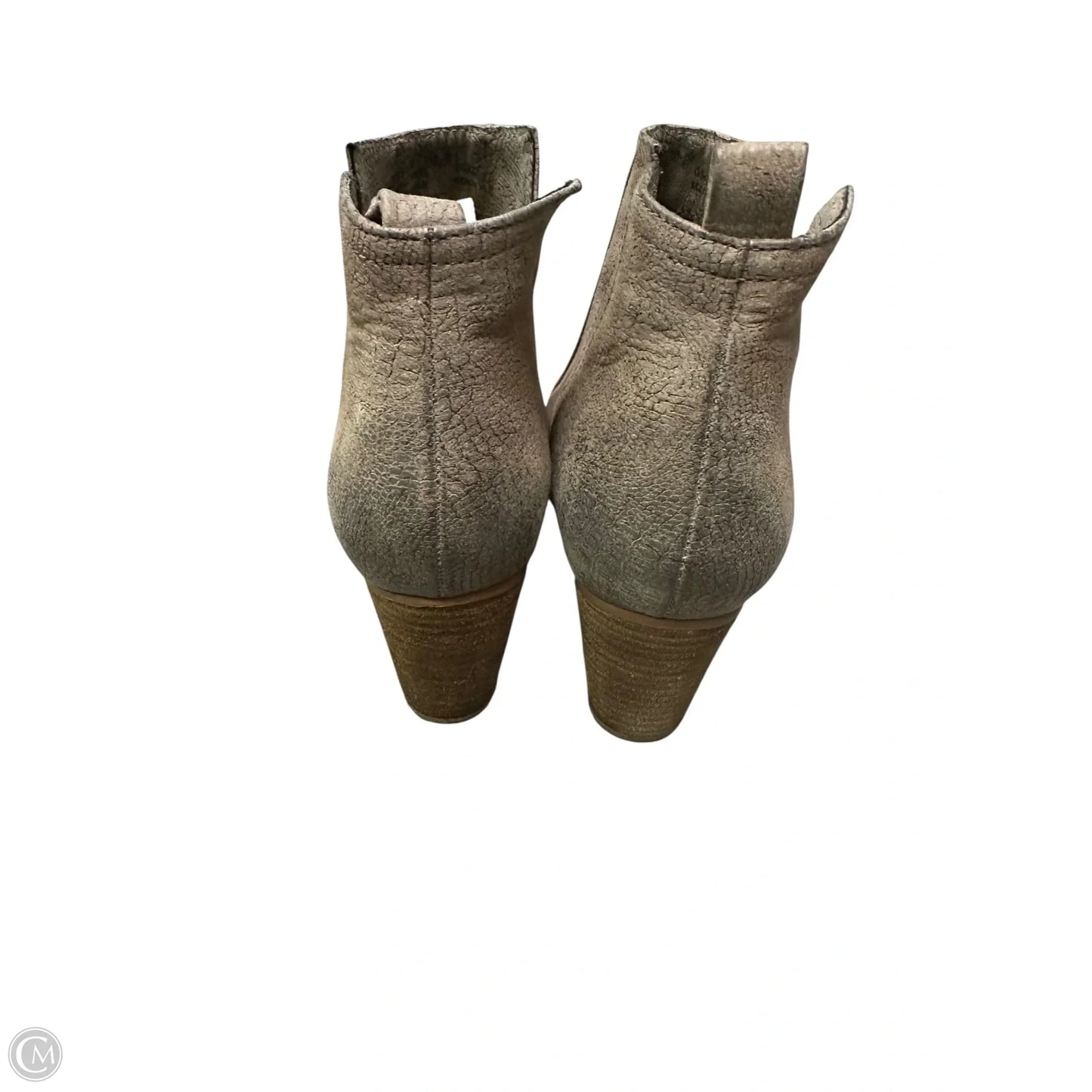 Boots Ankle Heels By Not Rated In Brown, Size: 8.5