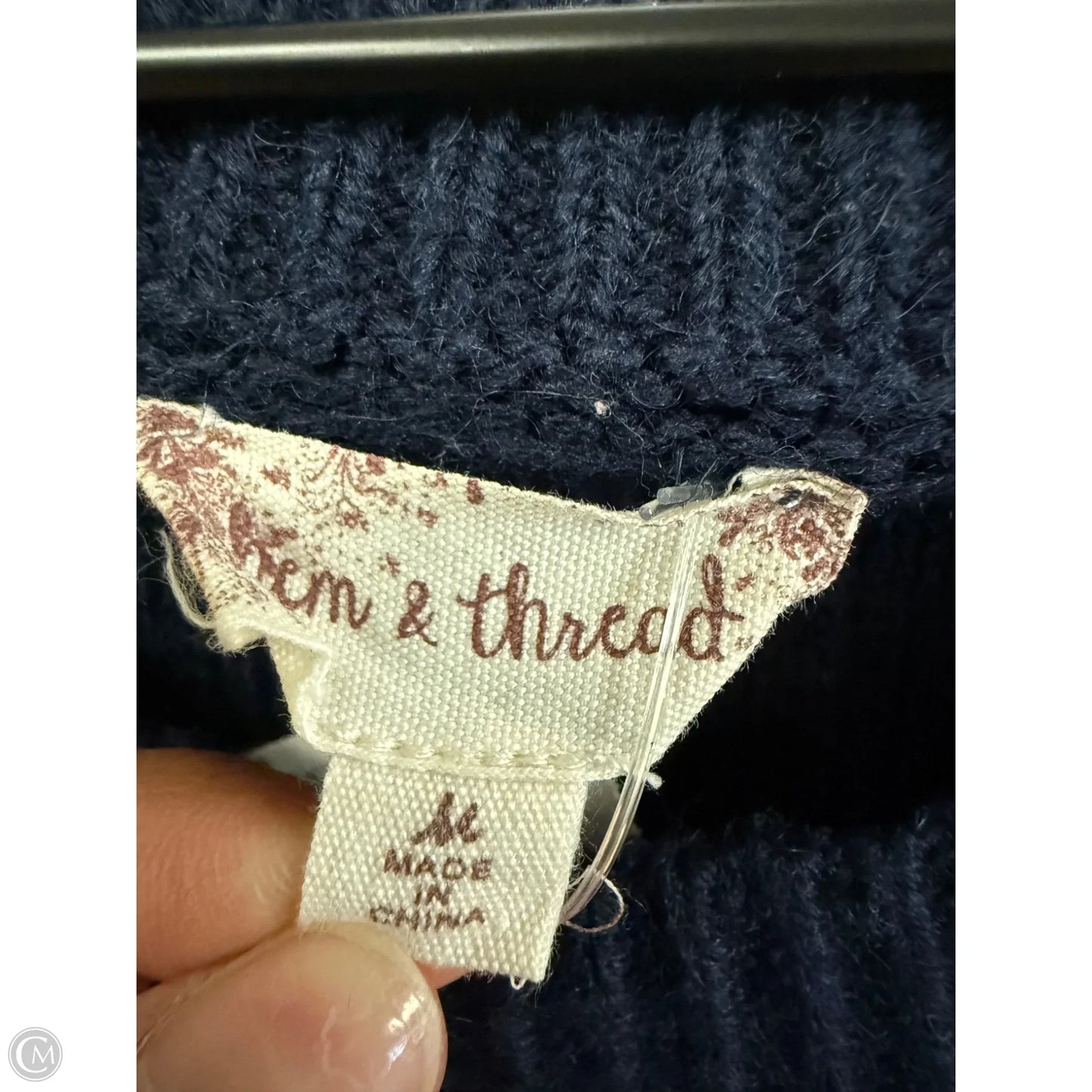 Sweater By Hem & Thread In Multi-colored, Size: M