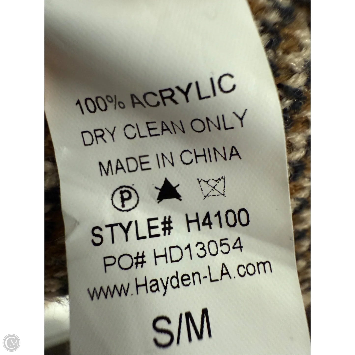 Sweater Cardigan By Hayden La In Leopard Print, Size: S