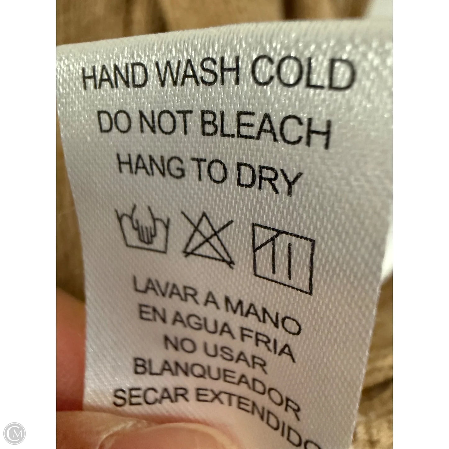 Sweater Cardigan By Doe & Rae In Brown & Grey, Size: S