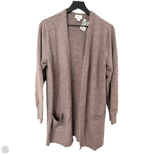 Sweater Cardigan By Old Navy In Purple, Size: L