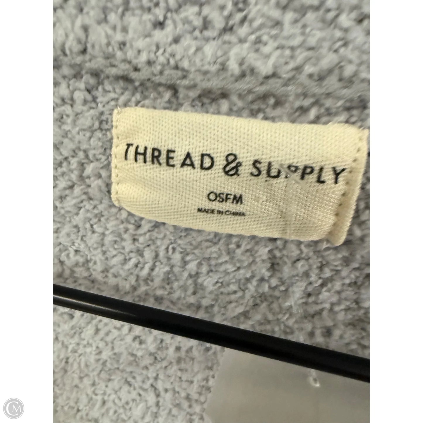 Cardigan By Thread And Supply In Grey, Size: Osfm