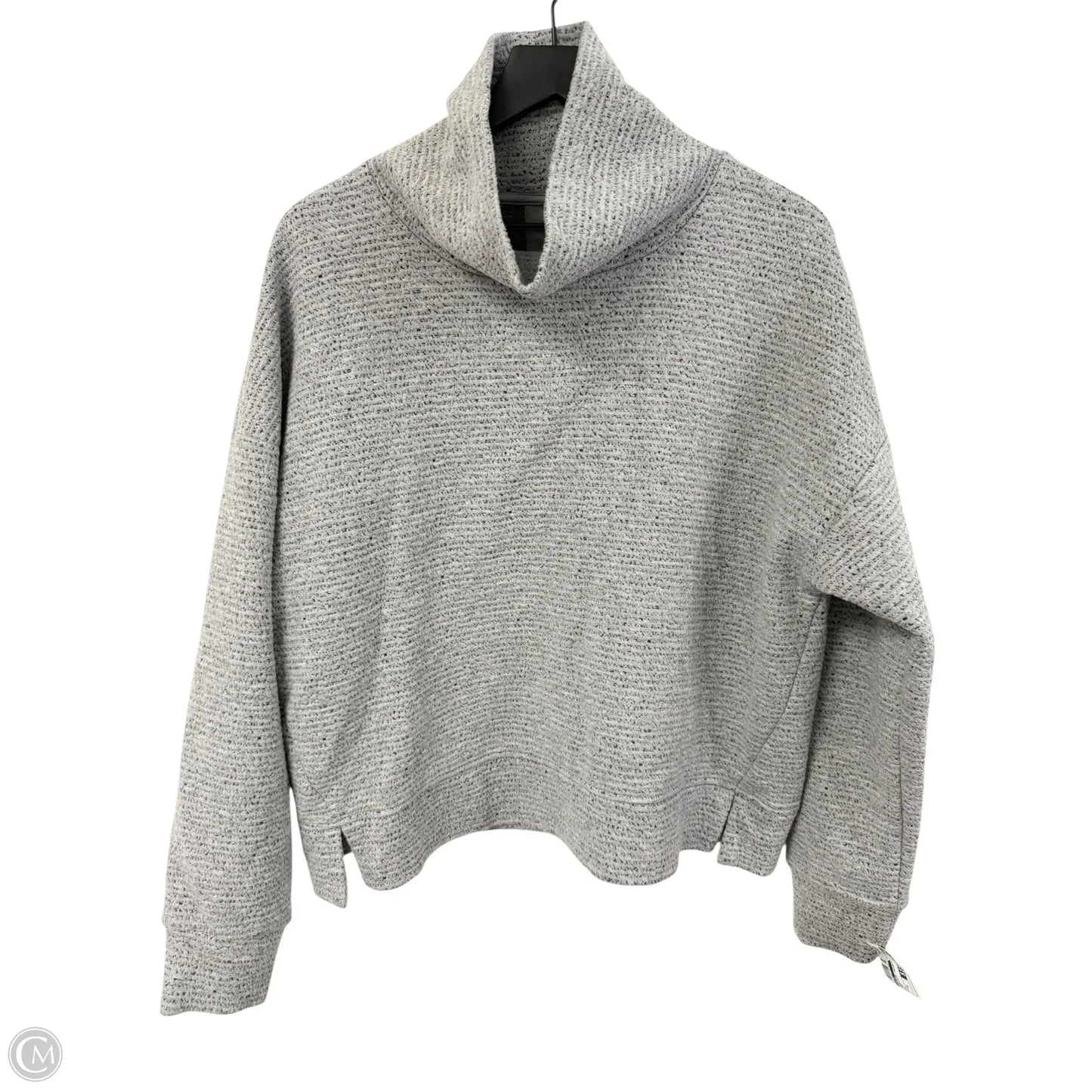 Sweatshirt Crewneck By Calia In Grey, Size: Xl