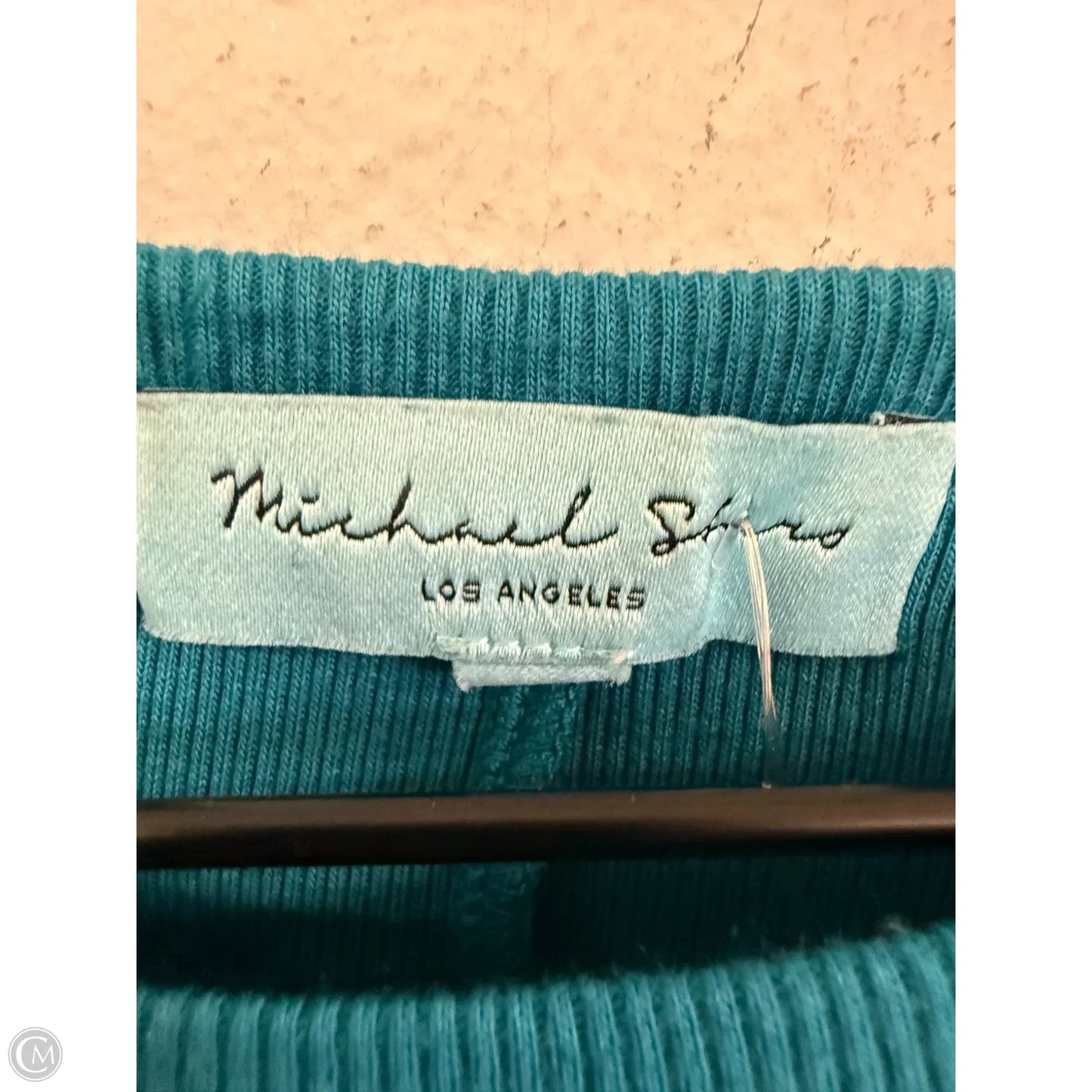 Top Short Sleeve Basic By Michael Stars In Aqua, Size: Xs