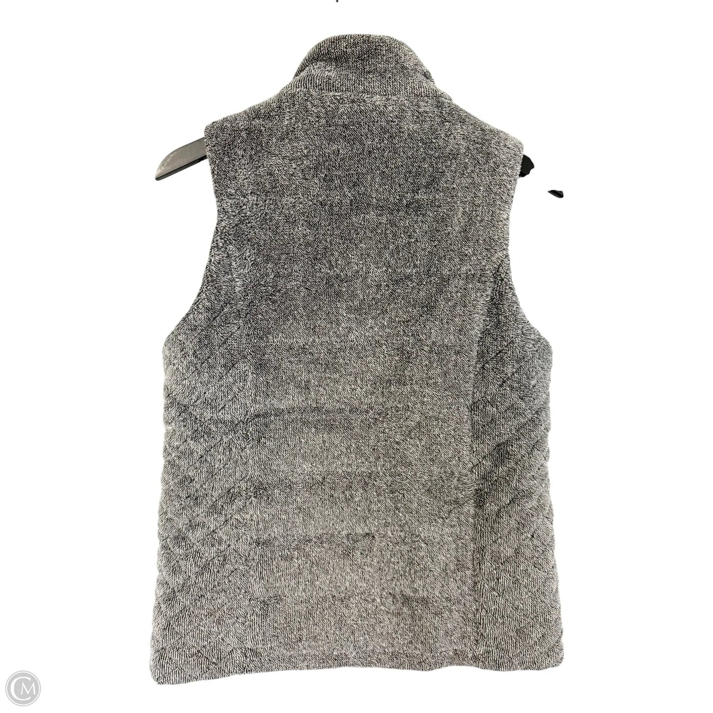 Vest Fleece By Clothes Mentor In Grey, Size: M