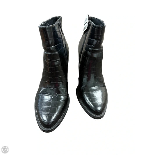 Boots Ankle Heels By Madden Girl In Black, Size: 7.5