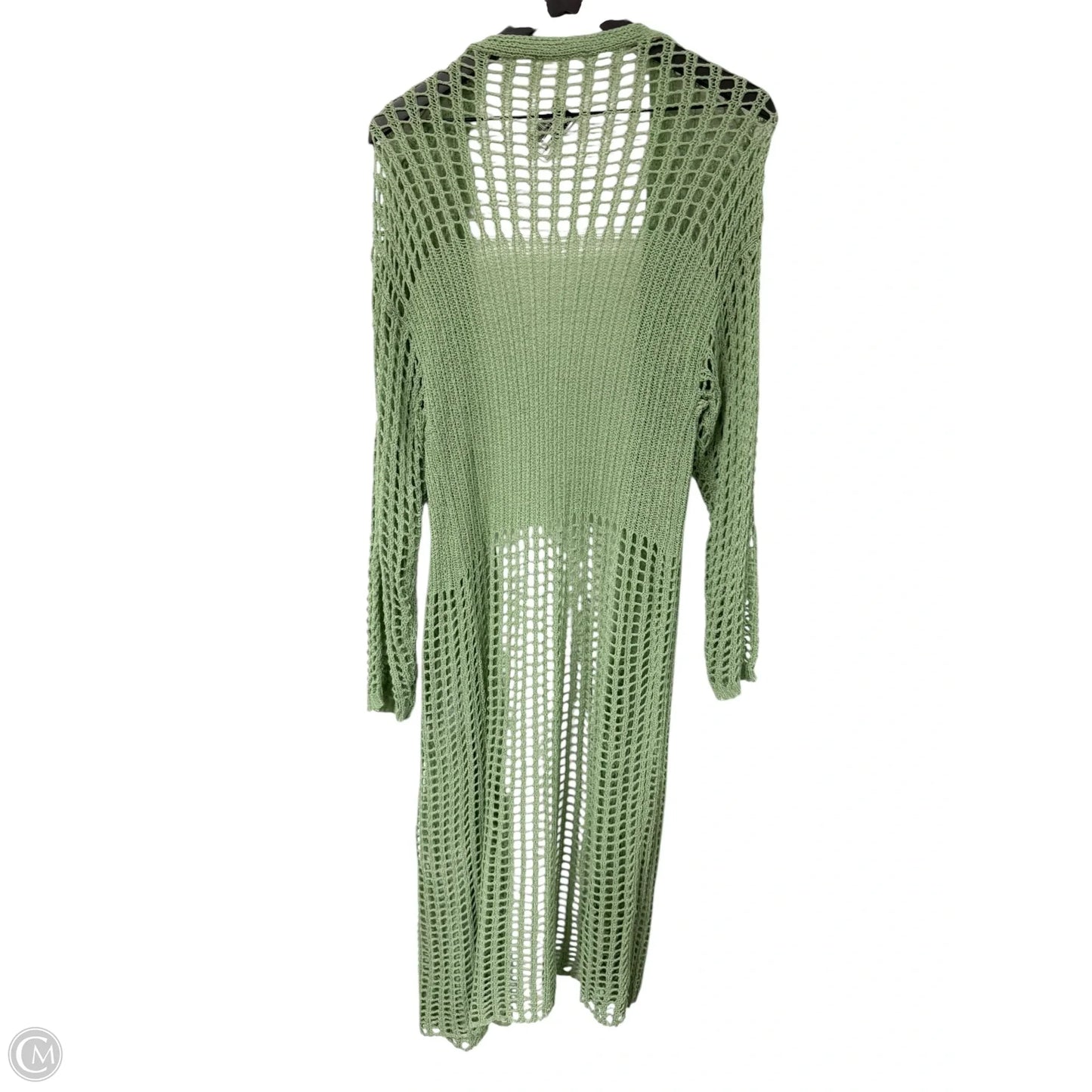 Sweater Cardigan By Do Everything In Love In Green, Size: Osfm