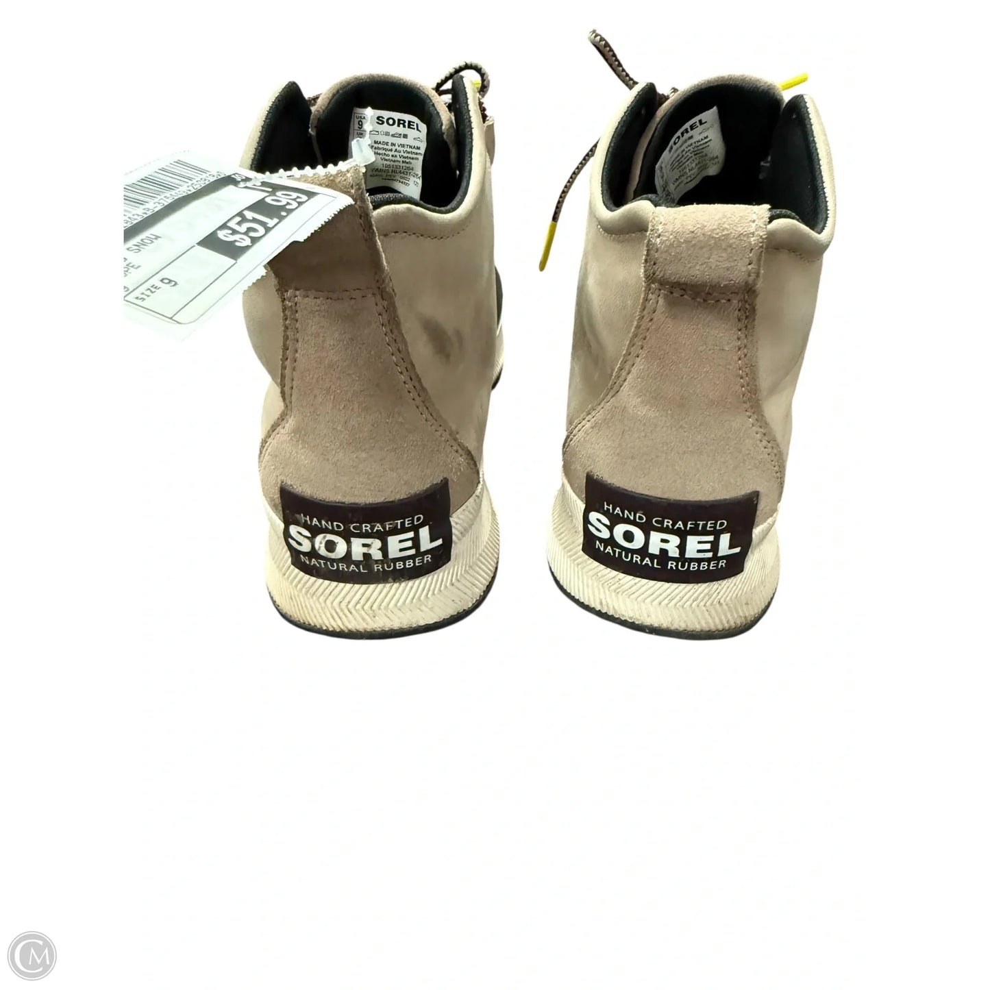 Boots Snow By Sorel In Taupe, Size: 9