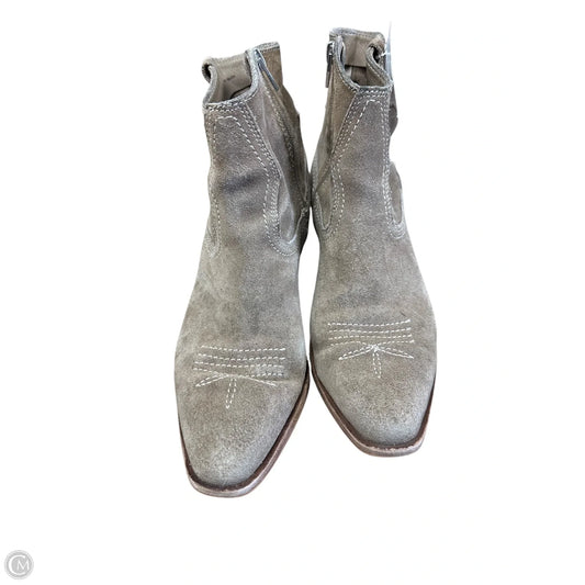 Boots Ankle Heels By Dolce Vita In Brown, Size: 8.5