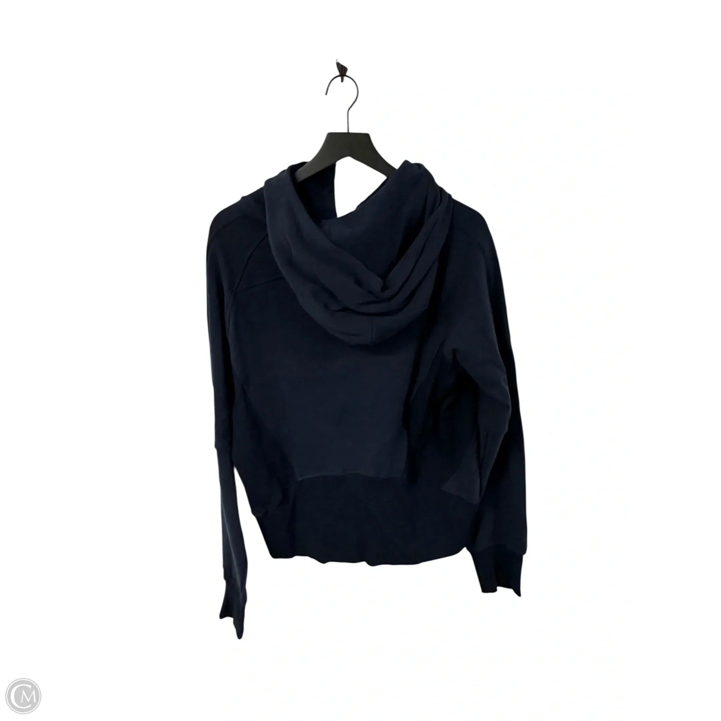 Athletic Sweatshirt Hoodie By Zyia In Navy, Size: M